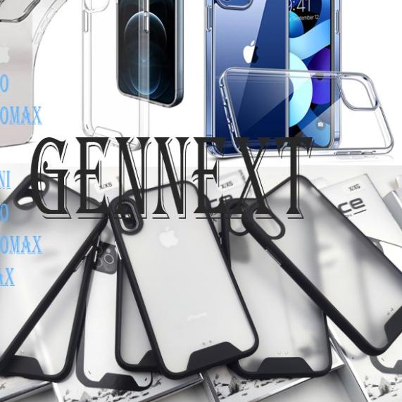 CASING SPACE CLEAR CASE IMPACT ANTI KUNING IPHONE X XS XR 12 12PRO MAX - CLEAR, IP XSMAX