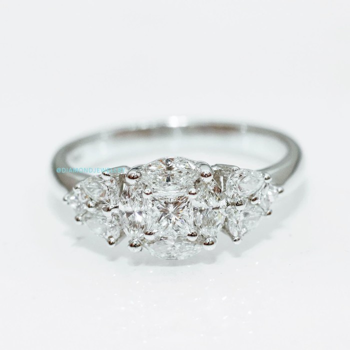 Elsy Diamond Jewelry - Diamond Ring - Cincin berlian - Diamond Jewelry