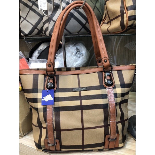 TAS TOTE BURBERRY BAG IN BAG IMPORT WATERPROOF