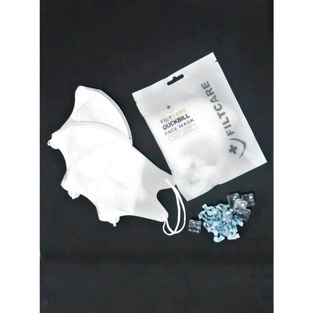 GROSIR MASKER DUCKBILL PUTIH