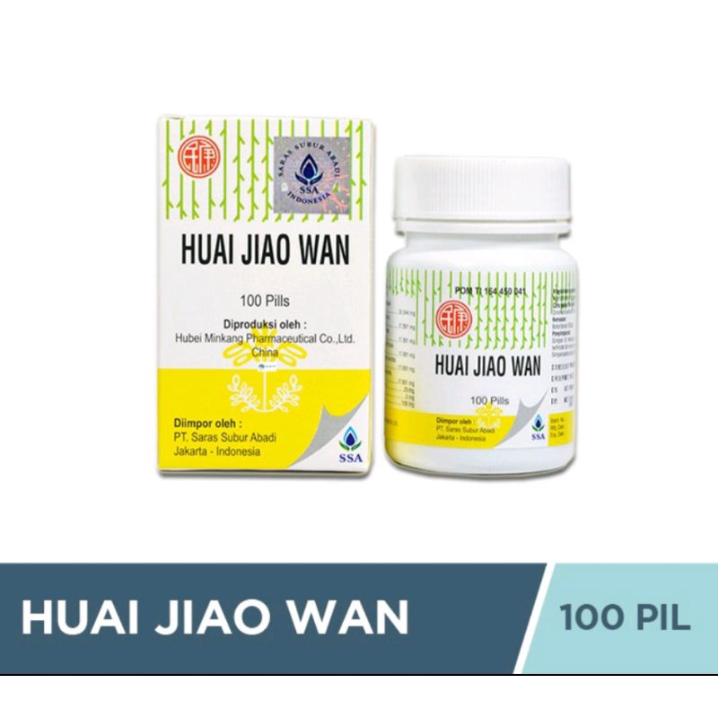 Huai jiao wan/obat wasir-ambeian original