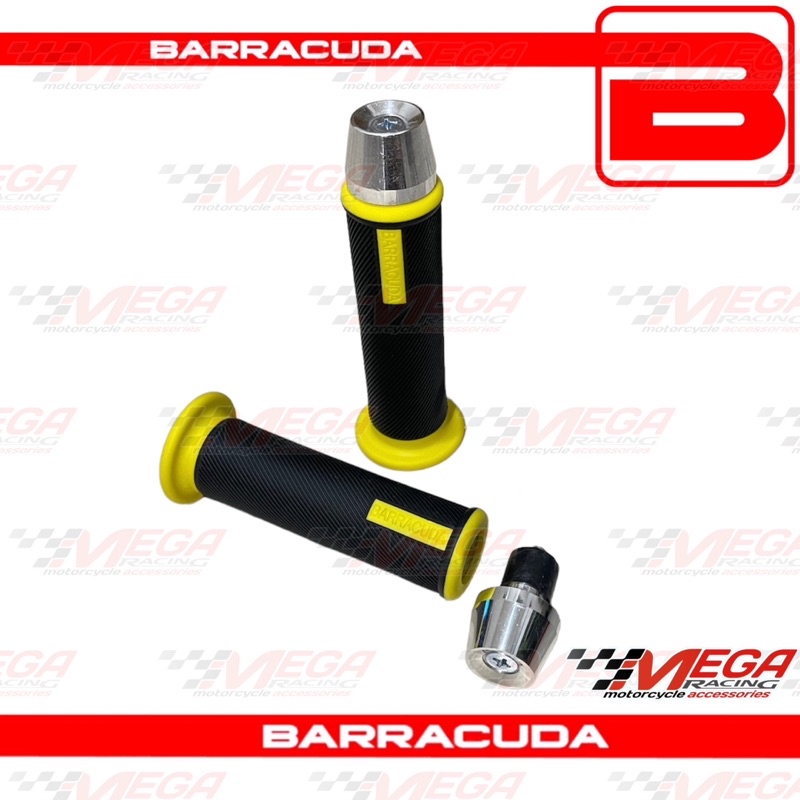 HANDGRIP SARUNG GAS RCB X BARRACUDA+ JALU STANG CHROME MODEL PCX UNIVERSAL MOTOR HANDGRIP HANDFAT HANDSPAD GRIP RCB HG55 HG66 ORIGINAL RCB RACINGBOY NMAX,PCX,ADV,VIXION,MEGAPRO,KLX,CRF,KTM,JUPITER,BEAT,SUPRA,GENIO,FAZZIO,BEAT KARBU,J