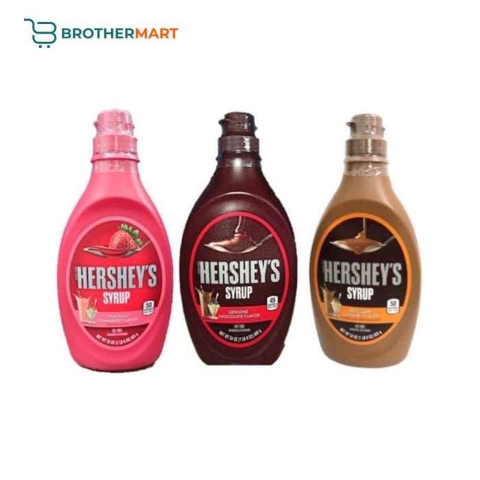 

Hershey Syrup / Sirup Coklat / Sirup Strawberry / Sirup Caramel 650 ml