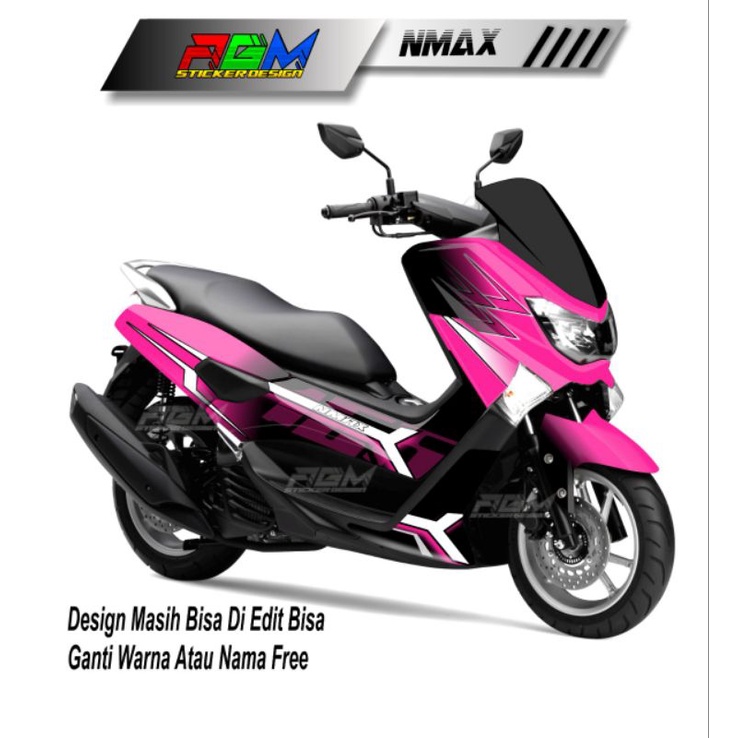 Decal Nmax Old Sticker Decal  Full Body Nmax 001