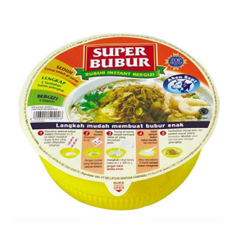 

Super bubur 69 gr