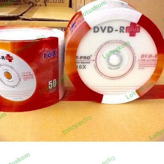 DVD-R Plus GT-PRO 16X 4.7GB (tabung 50pcs)