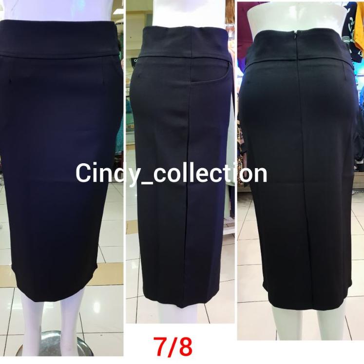 Langsung Order ROK SPAN KERJA BAHAN FORMAL KANTOR ROK SPAN PENDEK ROK SPAN PANJANG ROK SPAN HITAM RO