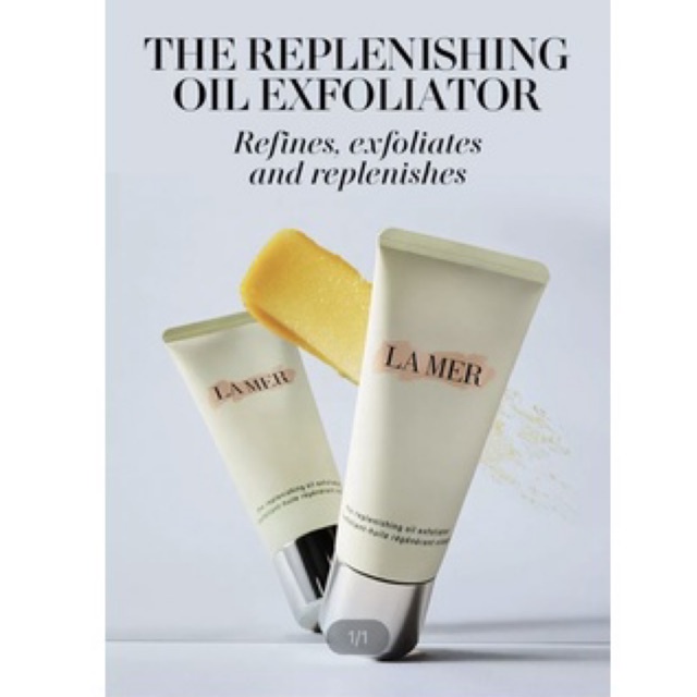 La Mer The Replenishing Oil Exfoliator 150ml scrub wajah