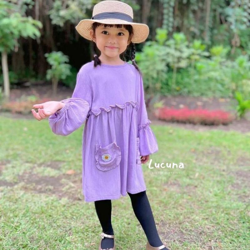lucuna - eva tunik anak crinkle