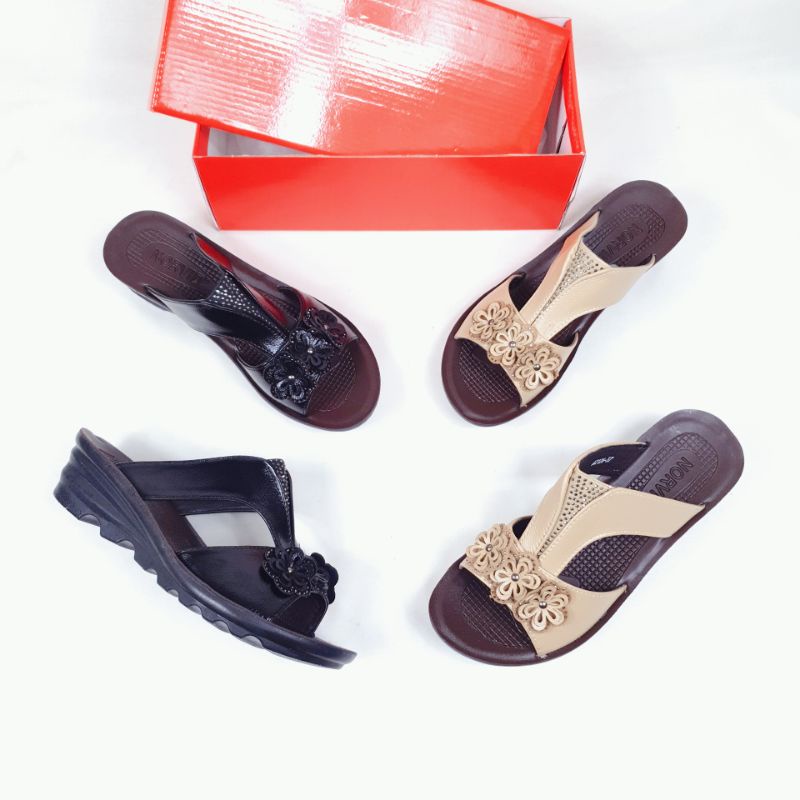 Norvid Sepatu Wanita Slingback Flat 2126A