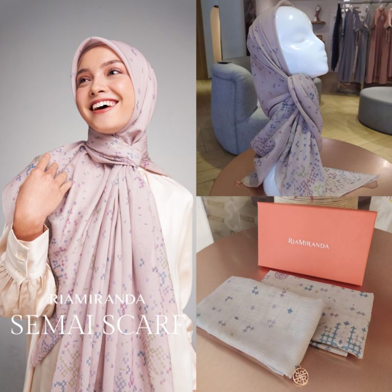 New Semai Scarf by Ria Miranda