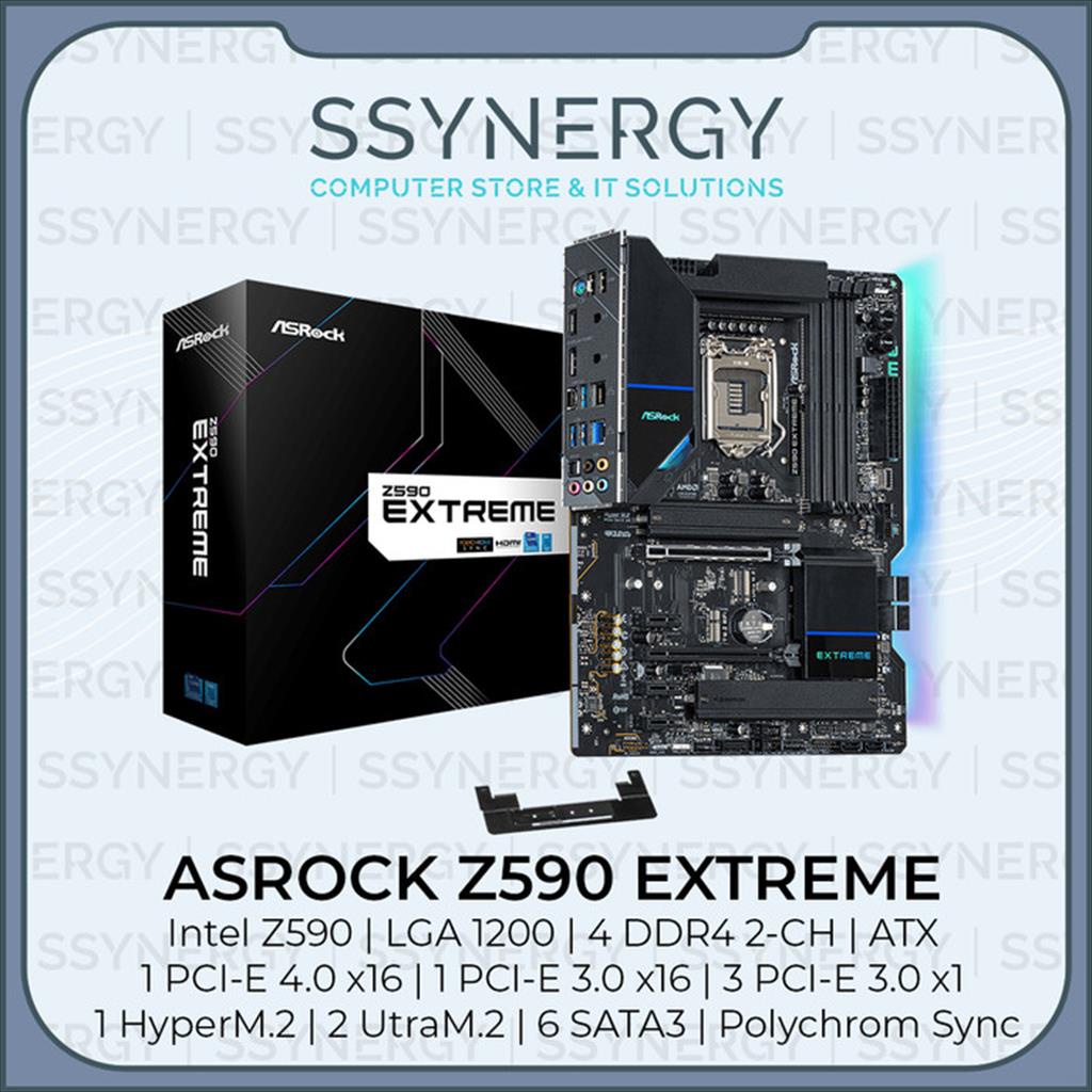 Motherboard ASROCK Z590 Extreme (LGA1200, Z590, DDR4, USB3.2, SATA3)