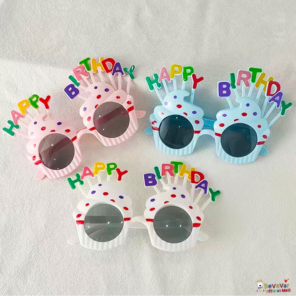 BEVAVAR Kacamata Happy Birthday Anak Dewas High Quality Import Birthday Glasses