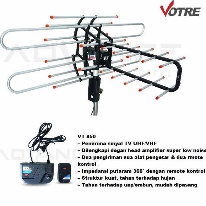 Antena TV Votre VT-850 Remote Rotasi / Antena TV Digital