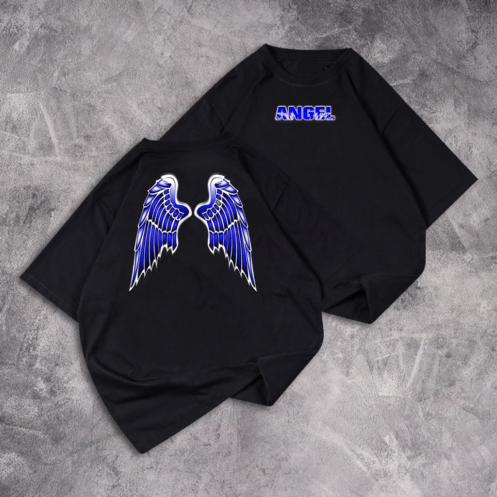 GSC - Baju Kaos Oversize ANGEL / Kaos Oversize cotton 24s