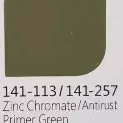 Cat Dasar Meni Besi ANTIRUST KANSAI Primer Green Hijau (1 KG)