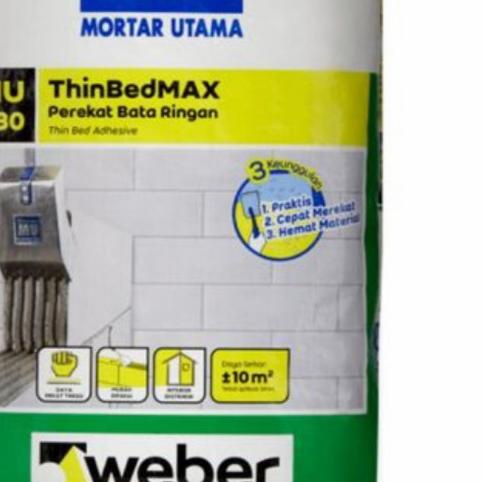 mu 380 mortar utama thinbed perekat bata ringan