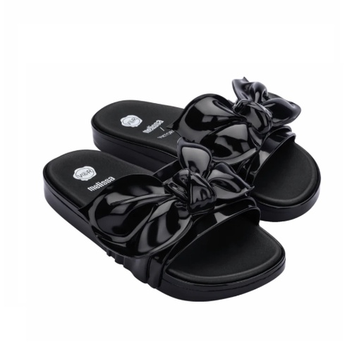Melissa Beach Slide Next Gen Tie + Viktor And Rolf Ad Black
