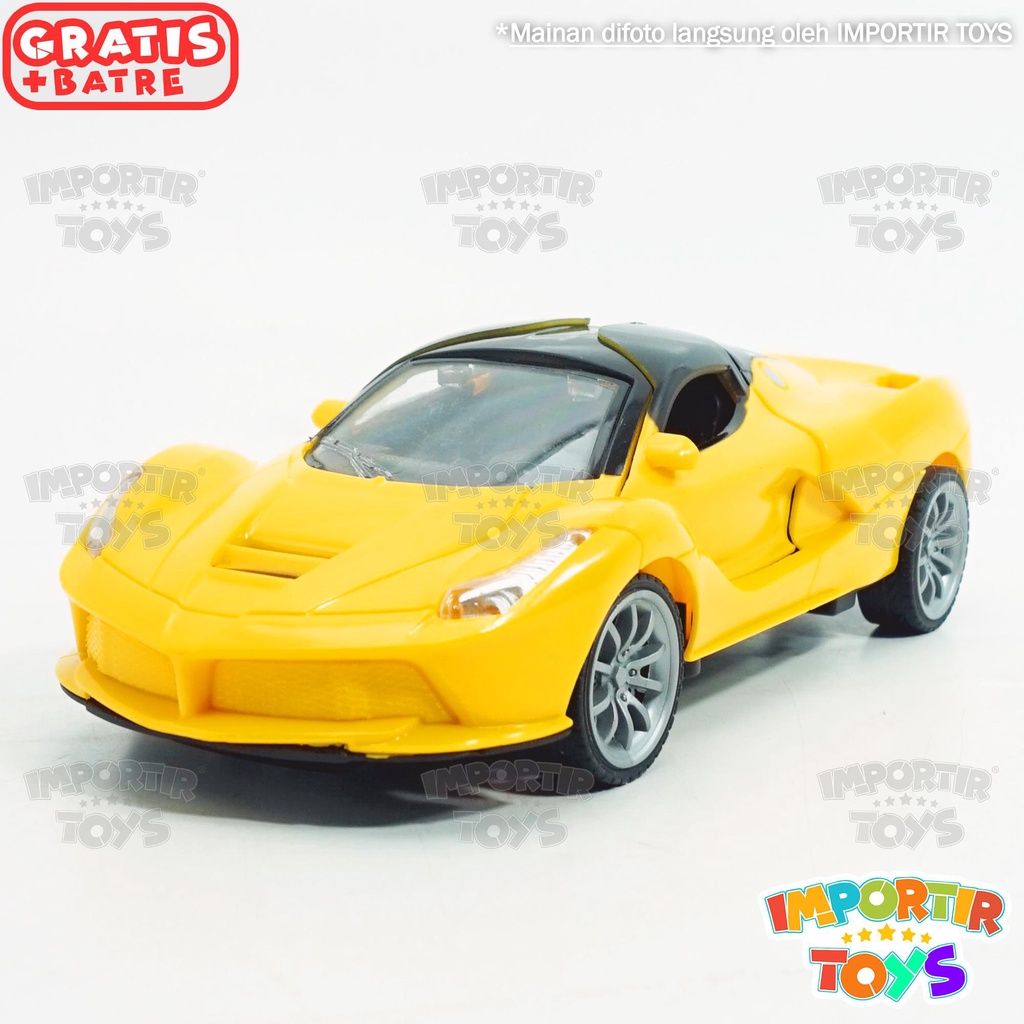 Mainan Super Car Remote Control Fast in Racing Skala 1.24