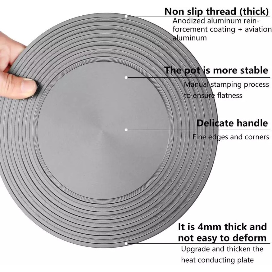 Plat Alas Panci Anti Gosong Tatakan Kompor Gas Heat Diffuser AP24