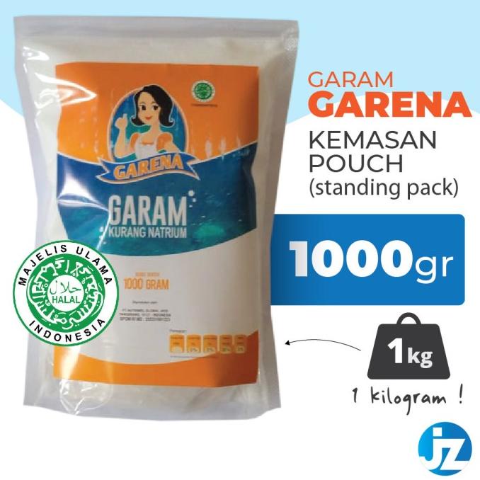 

Garena 1kg (garam rendah natrium u/ diet & kontrol hipertensi-lososa)