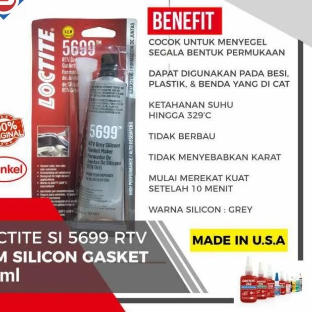 

LOCTITE 5699 RTV GREY SILICONE