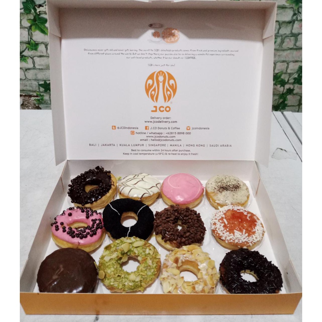 Donat jco 1 BOX isi 12