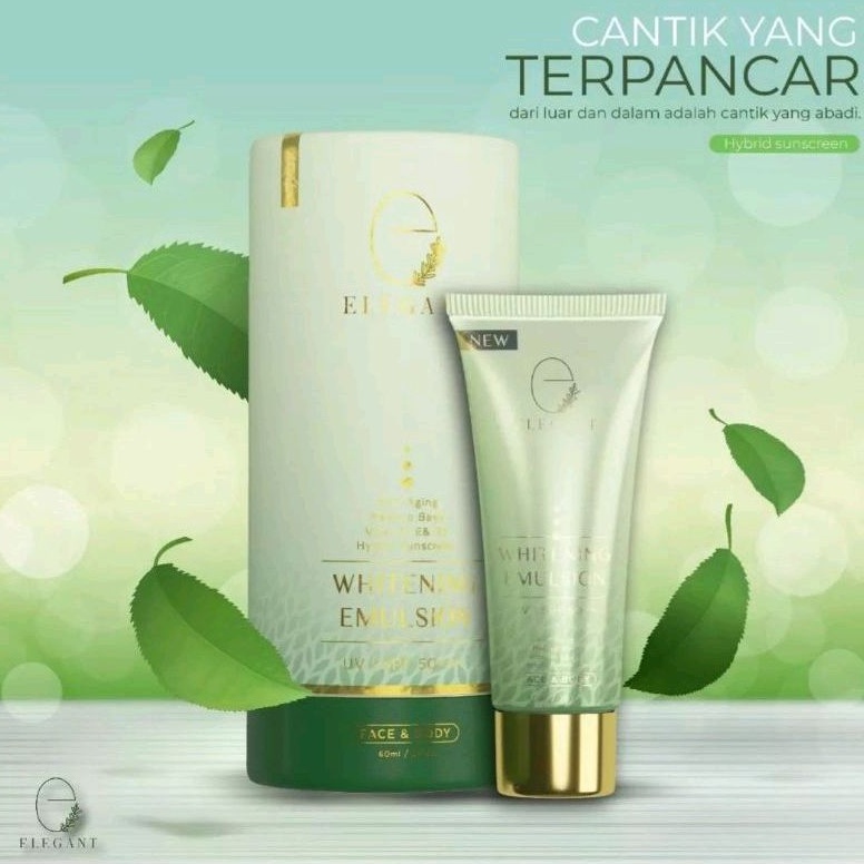 Elegant Sunscreen - Whitening Emulsion Sunscreen NEW PACK EWE