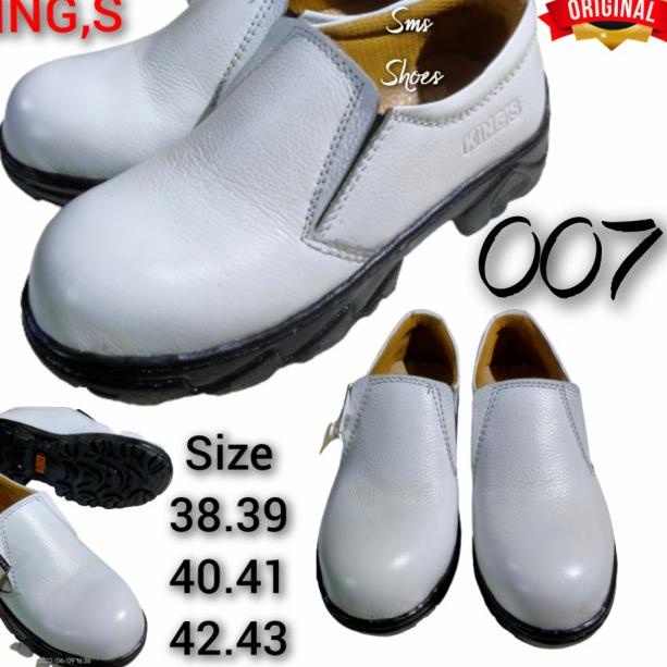 sepatu safety king - Hitam, 38