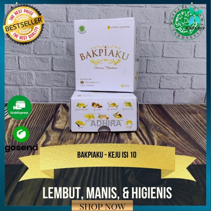 

Bakpia Bakpiaku Jogja Bakpiaku Isi 10 Vacum Bakpia Keju