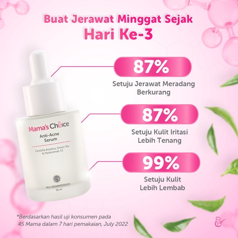 Serum Wajah - Anti-Acne Face Serum Mama's Choice (Aman untuk Ibu Hamil dan Menyusui) n