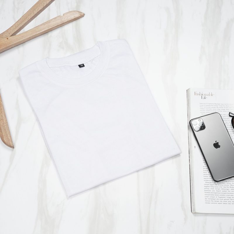 kaos polos pria  ukuran s m l xl xxl xxxl besar  warna hitam putih nevy maron misty mustrad toscs merah