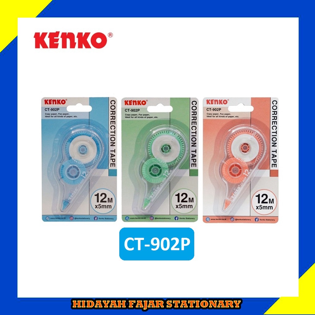 

CORRECTION TAPE - PITA KOREKSI - KENKO CT-902P