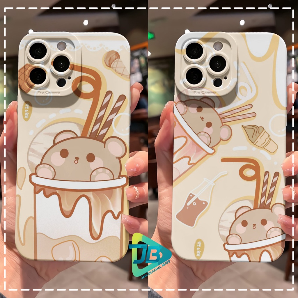 CUSTOM CASE SOFTCASE SILIKON PROCAMERA CHOCOLATE CUSTOM OPPO REALME VIVO XIAOMI SAMSUNG INFINIX IPHONE FOR ALL TYPE JB6201