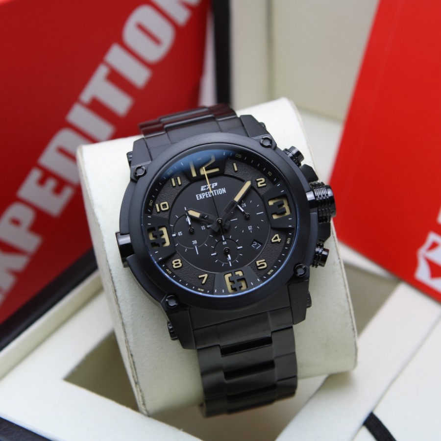 JAM TANGAN PRIA EXPEDITION E 6605 / E6605 RANTAI ORIGINAL GARANSI RESMI 1 TAHUN