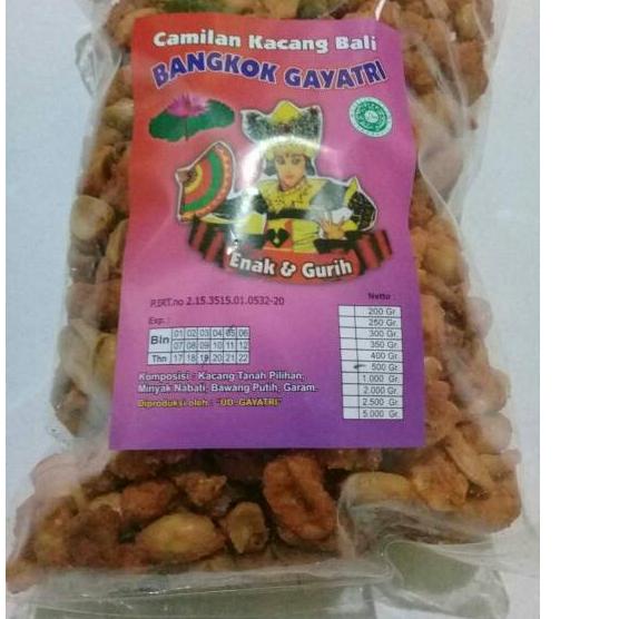 

ゼ Kacang Bali Bangkok Gayatri pedas 500gr "Fresh Stock" ㆂ