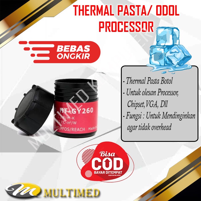 PROMO Thermal Pasta Paste Processor Botol / Tube