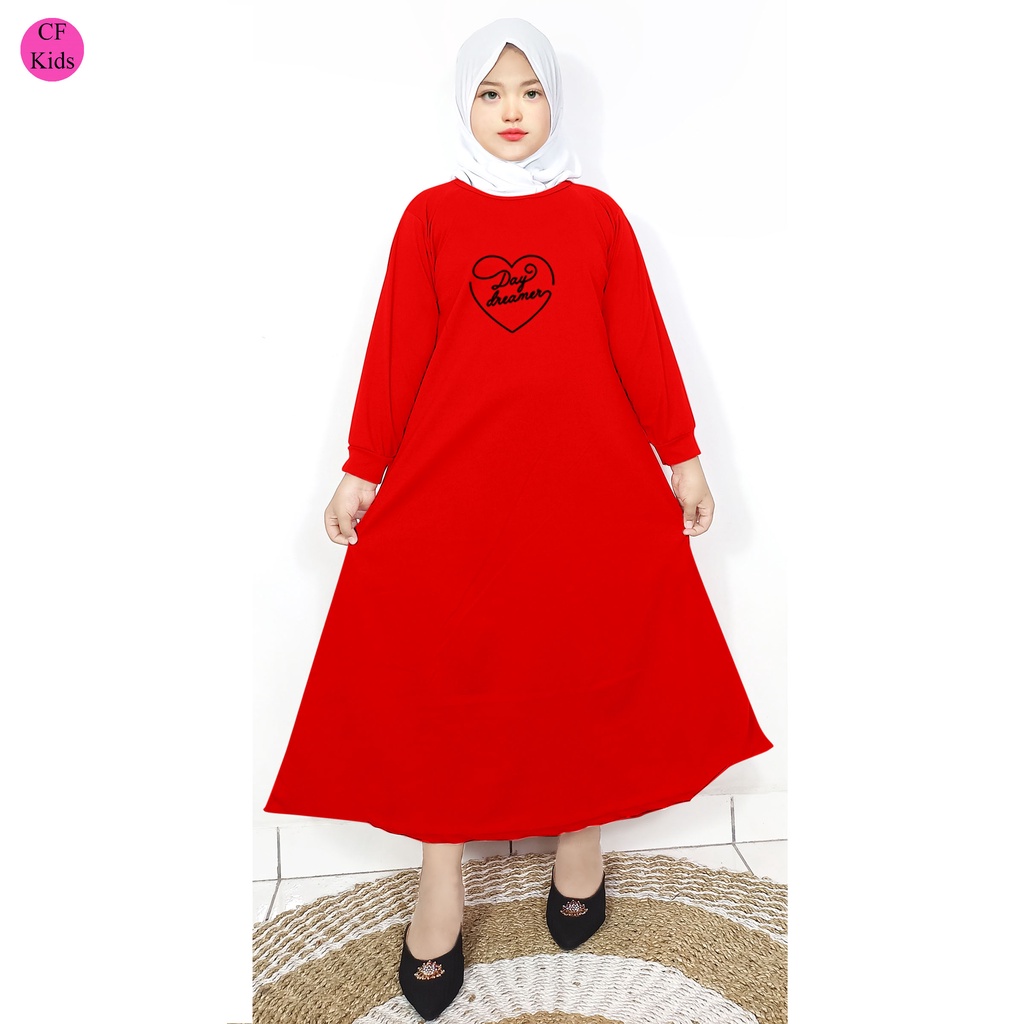 Gamis Anak Perempuan DTF Eve Love CF Kids