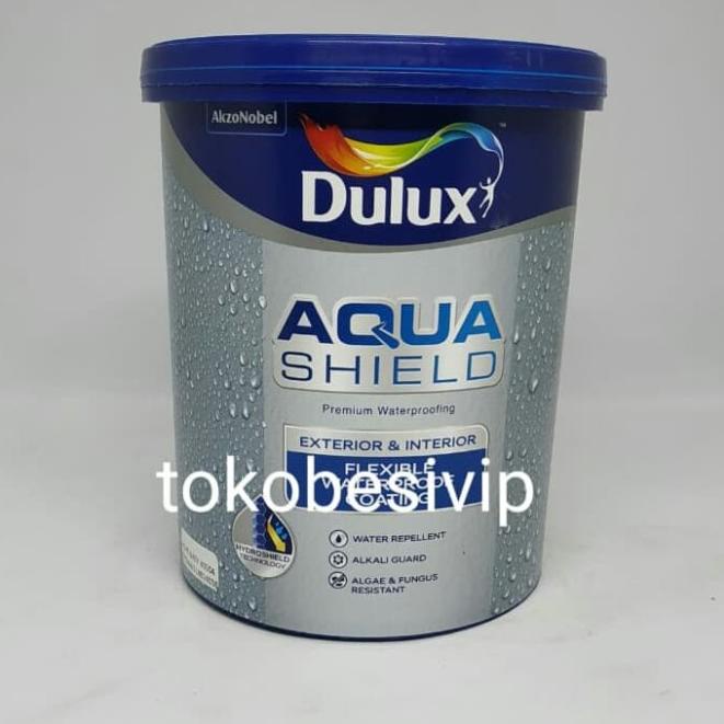 DULUX AQUASHIELD CAT PELAPIS ANTI BOCOR 1KG - abu muda