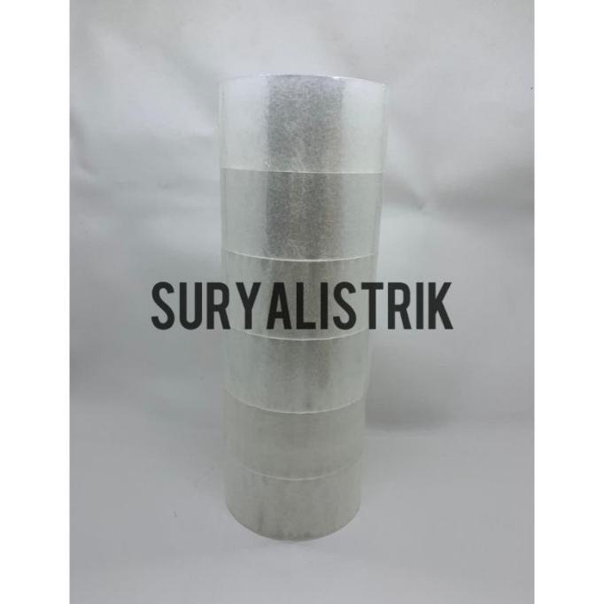 

BISA COD Lakban 45mm Full80Y yard Tape lakban bening dan coklat/ Isolasi bening
