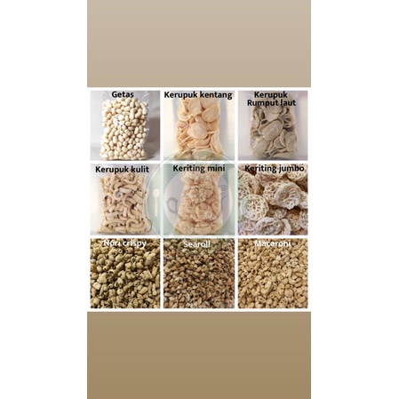 

Kerupuk vegan snack imlek