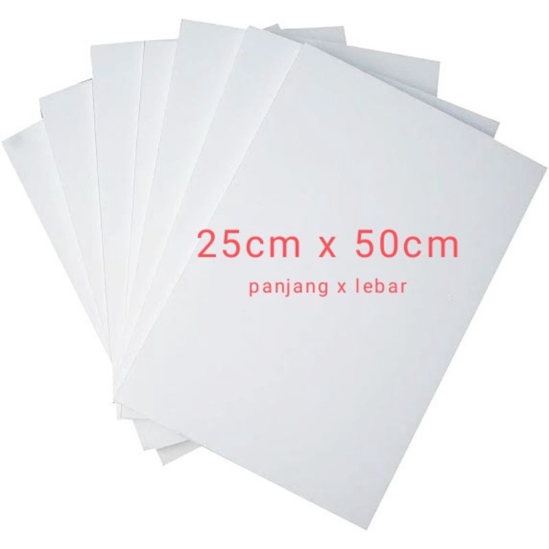 

Styrofoam / foam ukuran 25cm x 50cm