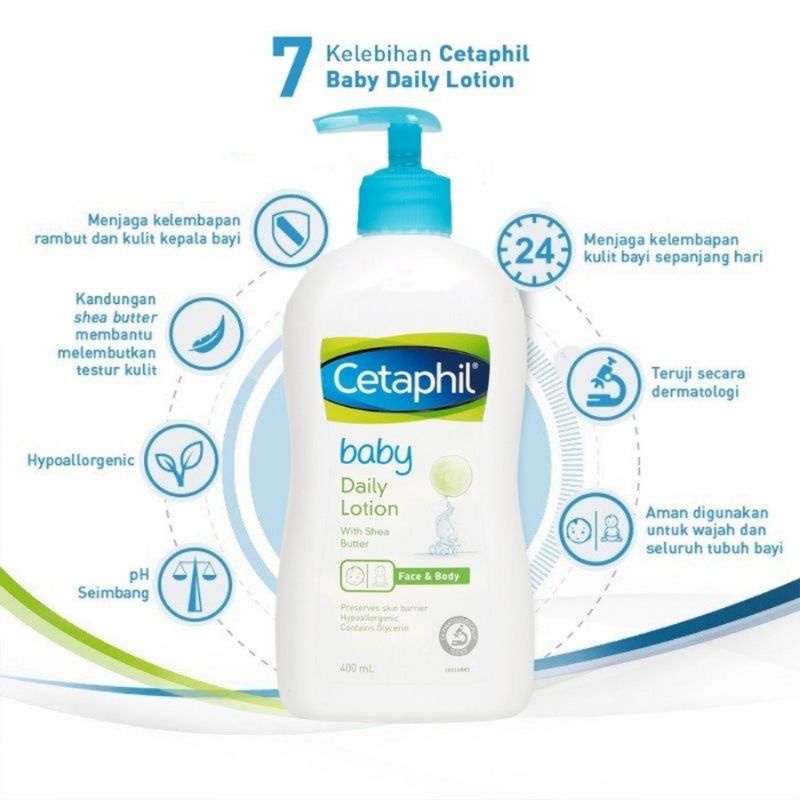 CETAPHIL BABY DAILY LOTIONWITH SEA BUTTER