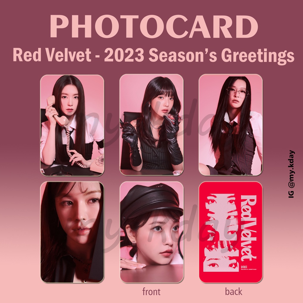 PC-1081, Unofficial Photocard Red Velvet 2023 Season's Greetings 2 sisi