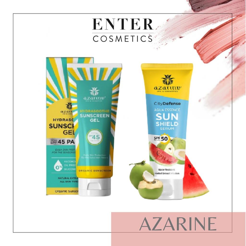 Azarine Hydrasoothe Sunscreen Gel Spf45 Pa++++ / Azarine City Defense Sun Shield