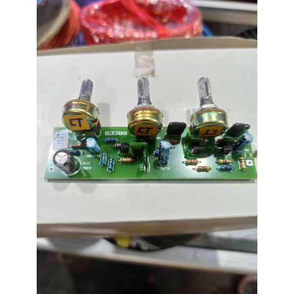 penguat mic penguat microphone 3pot