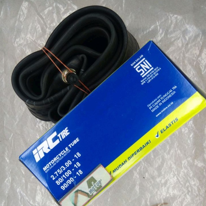 BAN DALAM IRC RODA DEPAN & BELAKANG THUNDER RXKING SCORPIO GL PRO GL MAX MEGAPRO TIGER ORI ASLI