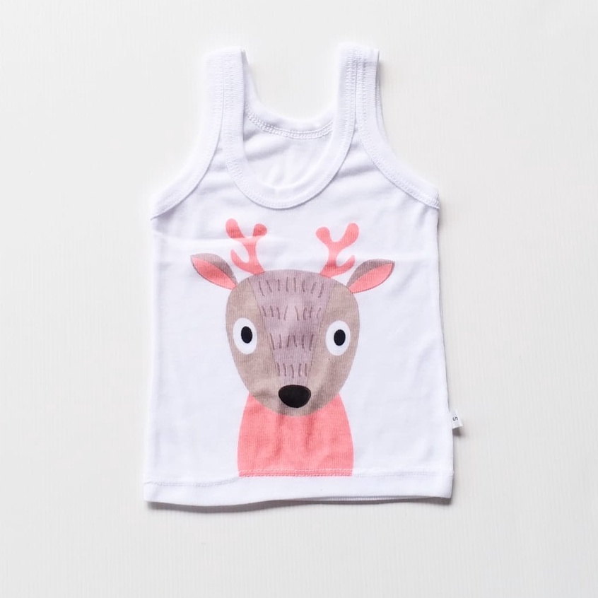 stoberi baby - KAOS SINGLET MOTIF ANAK kaos dalam oblong anak laki2 dan perempuan newborn-3thn PART4