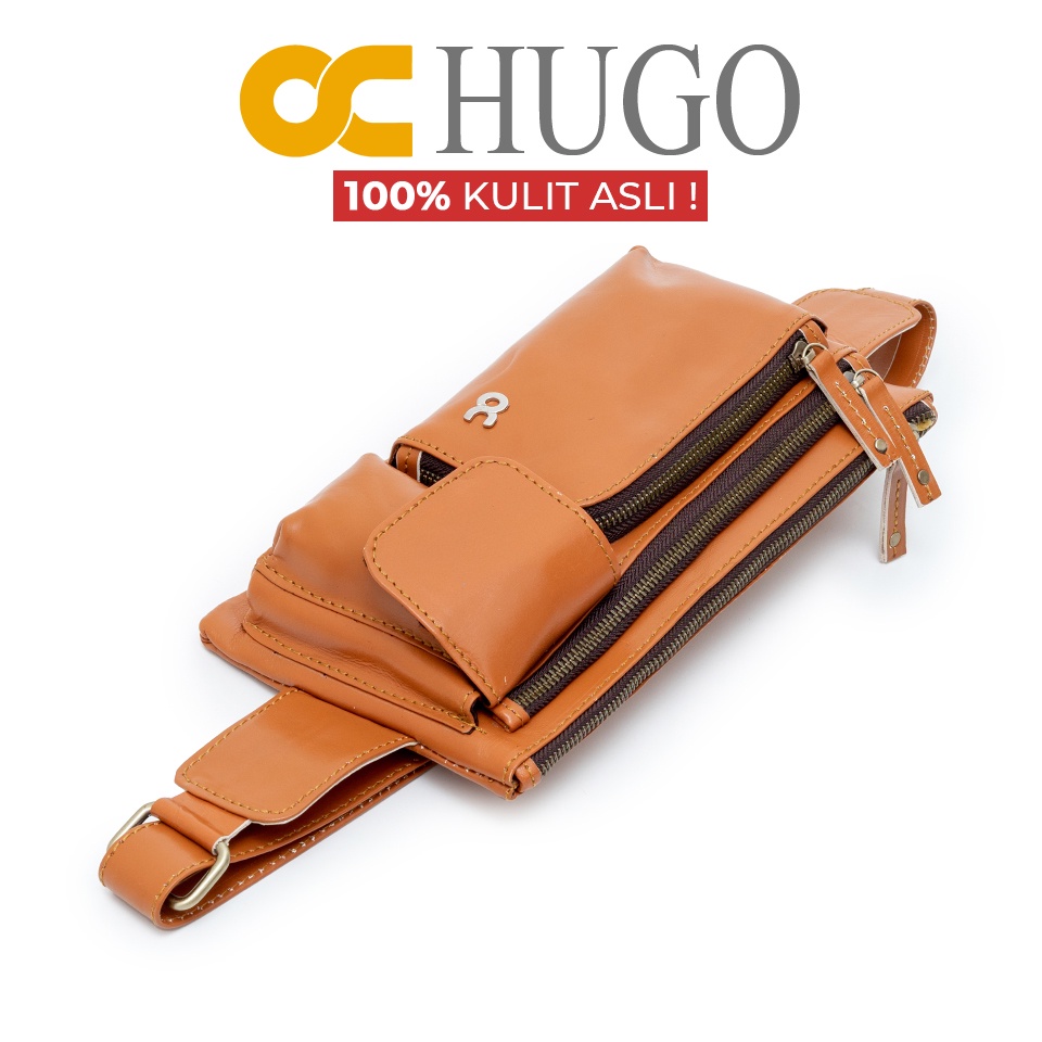 Waistbag TAS Kulit Asli  OC-HUGO