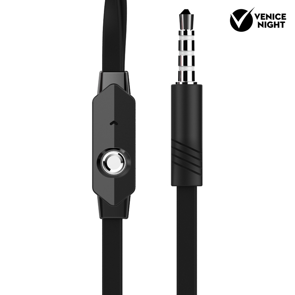 (VNEP) (Berkabel) Stereo In-Ear Earphone Headphone dengan Mikrofon Headset Gaming untuk Ponsel